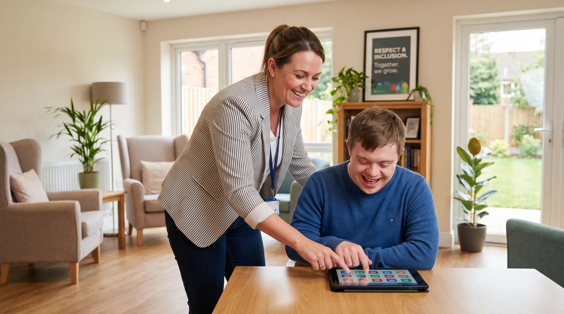 Supportive care environment for adults with learning disabilities